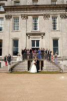 Arriving at Kingston Maurward House - The Wedding Breakfast. Andrew & Leanne. Photographs by Robb Webb Photography-9