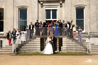 Arriving at Kingston Maurward House - The Wedding Breakfast. Andrew & Leanne. Photographs by Robb Webb Photography-10