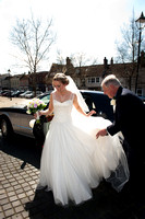 Arriving at the Church, Marrying, celebrating afterwards, leaving for Kingston Maurward House. Andrew & Leanne. Photographs by Robb Webb Photography-7