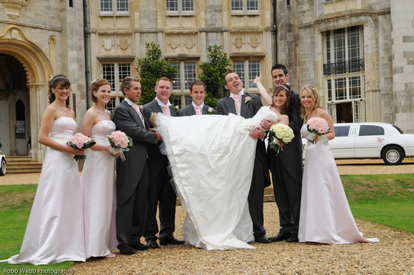 Peter & Hayleys Highliffe Castle Wedding - Royal Bath Reception-25