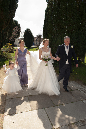 Arriving at the Church, Marrying, celebrating afterwards, leaving for Kingston Maurward House. Andrew & Leanne. Photographs by Robb Webb Photography-20