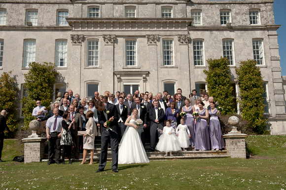 Arriving at Kingston Maurward House - The Wedding Breakfast. Andrew & Leanne. Photographs by Robb Webb Photography-50