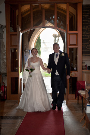 Arriving at the Church, Marrying, celebrating afterwards, leaving for Kingston Maurward House. Andrew & Leanne. Photographs by Robb Webb Photography-34