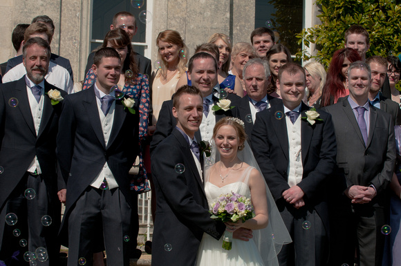 Arriving at Kingston Maurward House - The Wedding Breakfast. Andrew & Leanne. Photographs by Robb Webb Photography-58