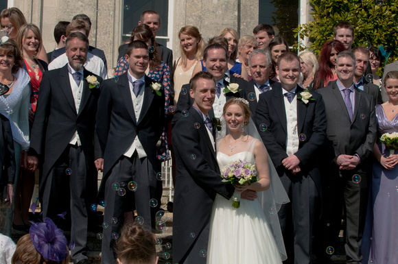 Arriving at Kingston Maurward House - The Wedding Breakfast. Andrew & Leanne. Photographs by Robb Webb Photography-59