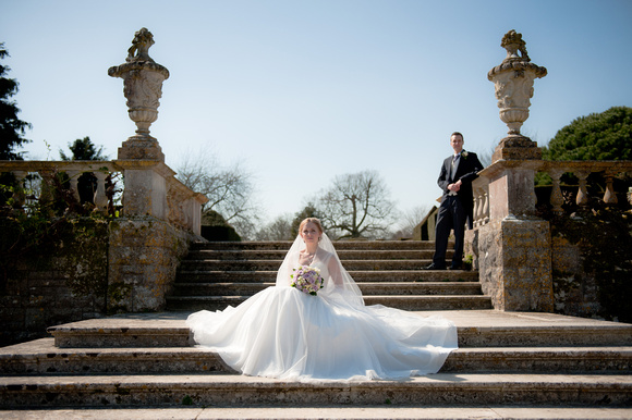 Arriving at Kingston Maurward House - The Wedding Breakfast. Andrew & Leanne. Photographs by Robb Webb Photography-78