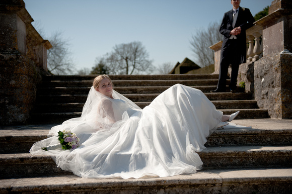 Arriving at Kingston Maurward House - The Wedding Breakfast. Andrew & Leanne. Photographs by Robb Webb Photography-79