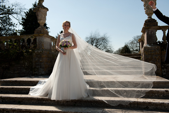 Arriving at Kingston Maurward House - The Wedding Breakfast. Andrew & Leanne. Photographs by Robb Webb Photography-88