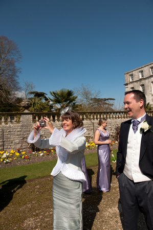 Arriving at Kingston Maurward House - The Wedding Breakfast. Andrew & Leanne. Photographs by Robb Webb Photography-92