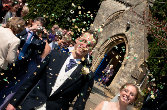 Arriving at the Church, Marrying, celebrating afterwards, leaving for Kingston Maurward House. Andrew & Leanne. Photographs by Robb Webb Photography-147