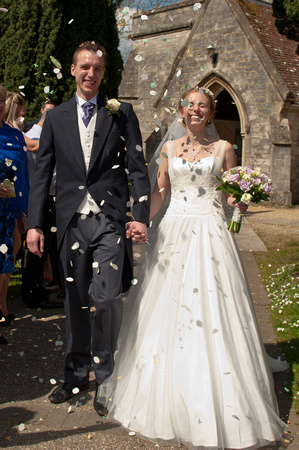 Arriving at the Church, Marrying, celebrating afterwards, leaving for Kingston Maurward House. Andrew & Leanne. Photographs by Robb Webb Photography-155