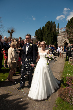 Arriving at the Church, Marrying, celebrating afterwards, leaving for Kingston Maurward House. Andrew & Leanne. Photographs by Robb Webb Photography-160