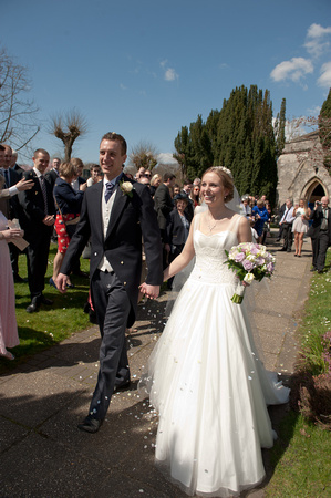 Arriving at the Church, Marrying, celebrating afterwards, leaving for Kingston Maurward House. Andrew & Leanne. Photographs by Robb Webb Photography-161