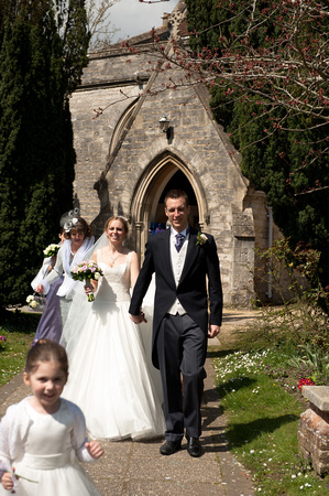 Arriving at the Church, Marrying, celebrating afterwards, leaving for Kingston Maurward House. Andrew & Leanne. Photographs by Robb Webb Photography-190