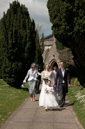 Arriving at the Church, Marrying, celebrating afterwards, leaving for Kingston Maurward House. Andrew & Leanne. Photographs by Robb Webb Photography-191